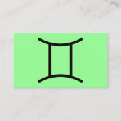 ジェミニ 名刺 (正面)