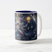 ジェミニ 星座 コーヒーマグ ツートーンマグカップ (正面右)