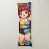 ジェミニ 星座 ボディピロー (正面縦)