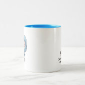 ジェミニ 星座 占星術 誕生日 コーヒーマグ ツートーンマグカップ (中央)