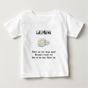 ジェミニ: 私を信頼して下さい ベビーTシャツ