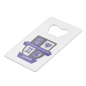 ジェミニ 誕生日 クレスト™ 6月1-21日 クレジットカード栓抜き (裏面アングル)