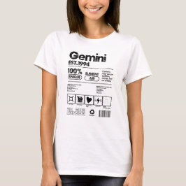 ジェミニ 1994 Tシャツ
