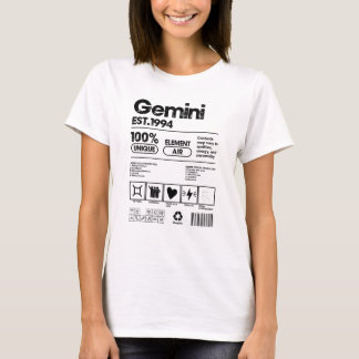 ジェミニ 1994 Tシャツ