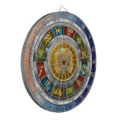 ジェミニ(5月21日~6月20日)。〔占星術の〕十二宮図シンボルや象徴。 ダーツボード (正面左)