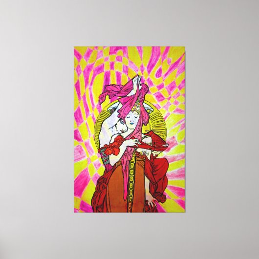 ジェミニby Michael Moffa キャンバスプリント (正面)