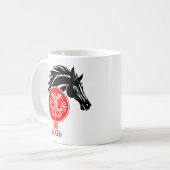 ジェミニx馬の年2026 コーヒーマグカップ (正面左)