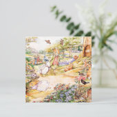 ジェミマ・プッデルダックがフォックスさんと散歩する 招待状 (スタンド正面)