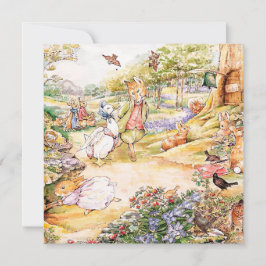 ジェミマ・プッデルダックがフォックスさんと散歩する 招待状