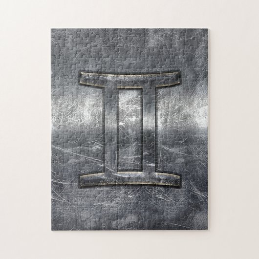 ジェミモダンニ〔占星術の〕十二宮図サイングランジスタイル ジグソーパズル (縦)