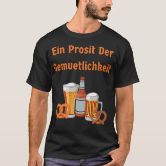 ジェミュートリッヒカイト（友好）の乾杯 Tシャツ