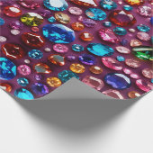 ジェムきらめくストーンブリス – ジュエルカラフルズ ラッピングペーパー (角)