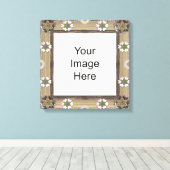 ジェムアンドビード写真テンプレートキャンバスプリント キャンバスプリント (インサイチュ (ウッドフロア))