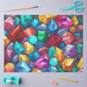 ジェムカラフルシリーズデザイン2 薄葉紙 (クラフト)