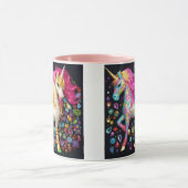 ジェムクイーンユニコーンコーヒー/ティーマグカップ マグカップ (中央)