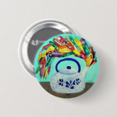 ジェムケトルボタン 缶バッジ (正面&裏面)