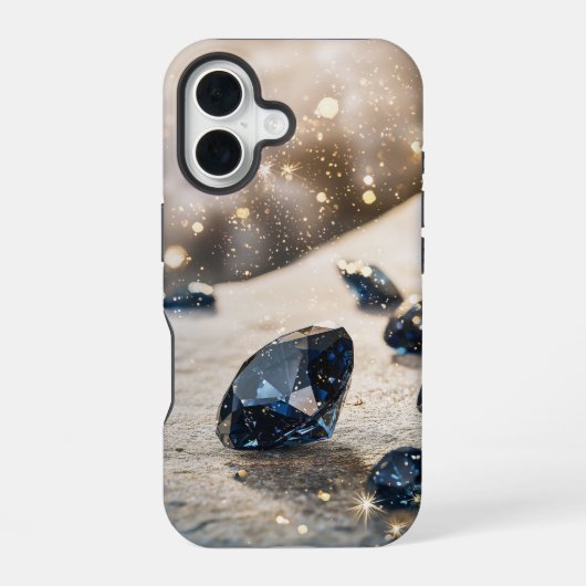 ジェムストきらめくンの電話ケース iPhone 16ケース (裏面)