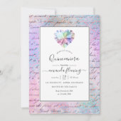 ジェムストンキンセアニラ 招待状 (正面)