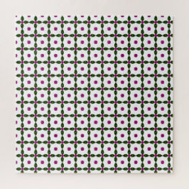 ジェムストーンアート、パープルグリーン ジグソーパズル