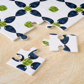 ジェムストーンアート（青と黄） ジグソーパズル (側面)