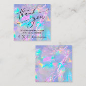 ジェムストーンオ感謝していプロピオンカード スクエア名刺 (正面/裏面)