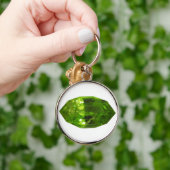 ジェムストーンキーチェーングリーンペリドット キーホルダー (手)