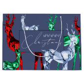 ジェムストーンクリスタルトナディアメリークリスマスホリデー ラージペーパーバッグ (正面)