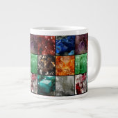 ジェムストーンコラージジャイアントコーヒーマグ ジャンボコーヒーマグカップ (正面右)