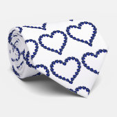 ジェムストーンサファイアブルーハート ネクタイ (ロール)