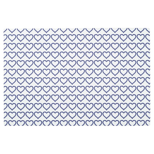 ジェムストーンサファイアブルーハート メタルプリント (正面)