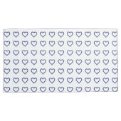 ジェムストーンサファイアブルーハート 枕カバー (正面右)