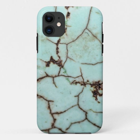 ジェムストーンシリーズ – ターコイズひび Case-Mate iPhoneケース (裏面)