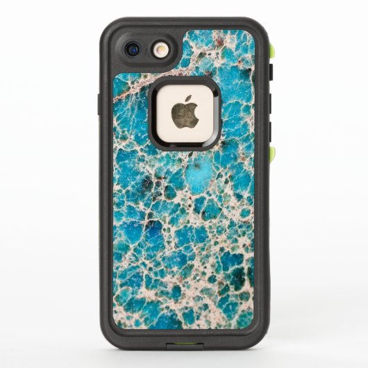 ジェムストーンシリーズ – ヴィンテージターコイズ LifeProof iPhoneケース (裏面)