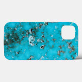 ジェムストーンシリーズ – 美しい欠陥のあるターコイズ Case-Mate iPhoneケース (裏面 (横))
