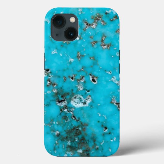 ジェムストーンシリーズ – 美しい欠陥のあるターコイズ Case-Mate iPhoneケース (裏面)