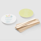 ジェムストーンズモダンパステル結婚ズ ハンドファン (組立なし)