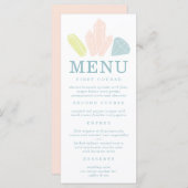 ジェムストーンズ赤面結婚ピンク メニュー (正面/裏面)