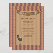 ジェムストーンバックファーズデイ招待状 招待状 (正面/裏面)