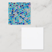 ジェムストーンパステルカラーシャッターガラスステンドリア コーリングカード (正面/裏面)