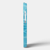 ジェムストーン柄ブルーラリマー&ブラックオニックス Case-Mate iPhoneケース (裏面 / 左)