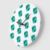 ジェムデザイン ラージ壁時計 (傾斜)