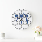 ジェムデザイン ラージ壁時計 (ホーム)