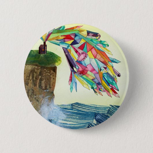 ジェムハウス3ボタン 缶バッジ (正面)