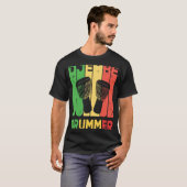 ジェムベドラマーユニセックスヴィンテージ Tシャツ (正面フル)