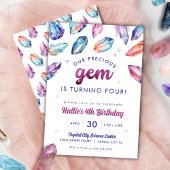 ジェム大切ガールズ4thバースデークリスタル 招待状