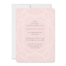 ジェム素晴らしシック卒業パーティー招待状