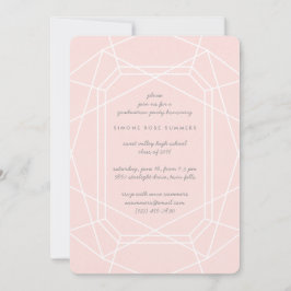 ジェム素晴らしシック卒業パーティー招待状 招待状