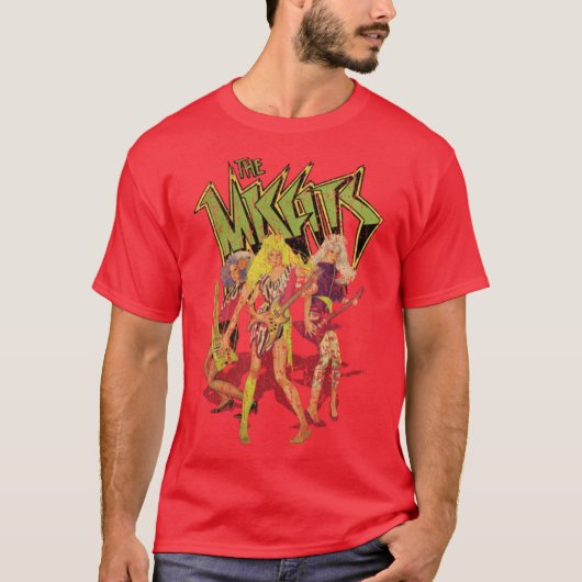 ジェム・アンド・ザ・ホログラムズ ミスフィッツ レトロ ファミリー Tシャツ (正面)