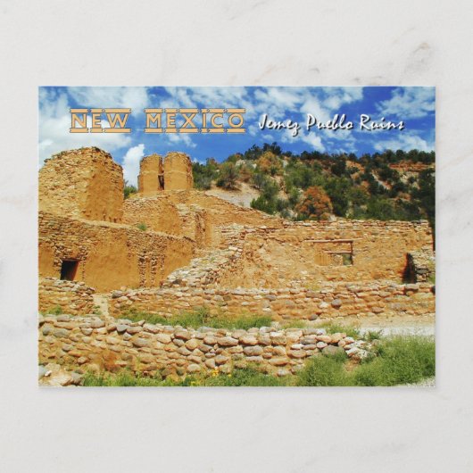 ジェメズ州記念碑(NM) ポストカード (正面)