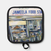 ジェメラスのシンガポール 鍋敷き (正面)